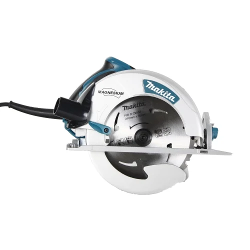 Циркулярная пила Makita 5008MG — фотография оборудования на белом фоне