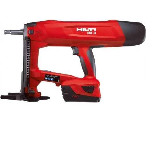 Аккумуляторный монтажный пистолет Hilti BX 3-ME — фотография оборудования на белом фоне