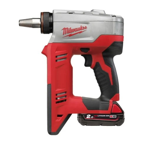Аккумуляторный расширительный инструмент Milwaukee UPONOR® для системы Q&E HD 18 PXP - H10202C — фотография оборудования на белом фоне