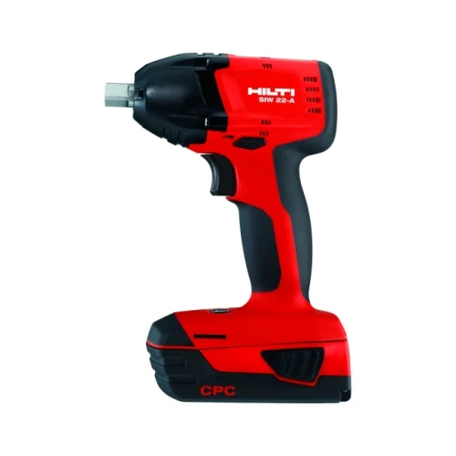 Аккумуляторный ударный гайковерт Hilti SIW 22-A — фотография оборудования на белом фоне