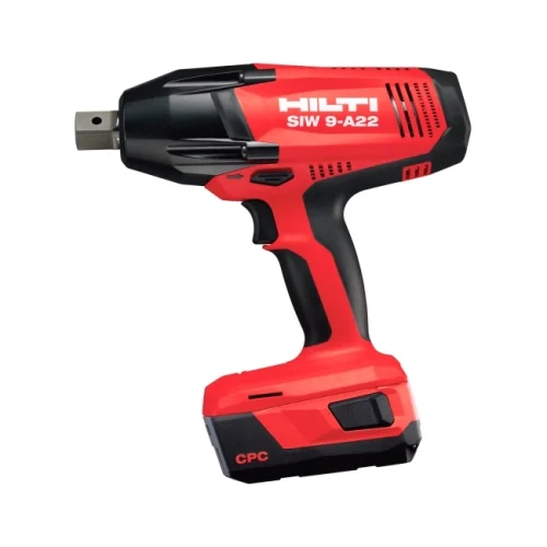 Аккумуляторный ударный гайковерт Hilti SIW 9-A22 — фотография оборудования на белом фоне