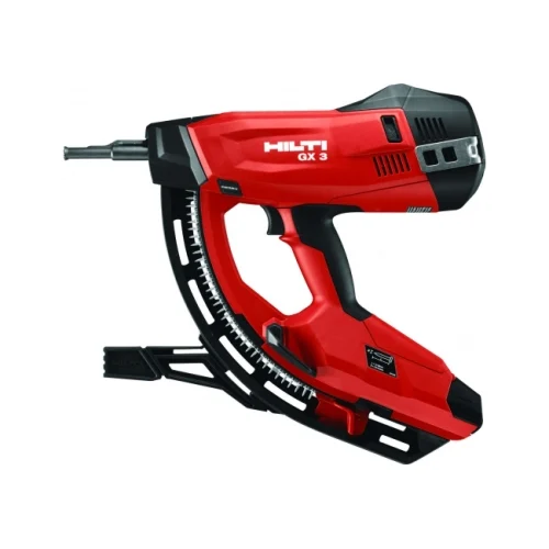 Газовый монтажный пистолет Hilti GX 3 — фотография оборудования на белом фоне