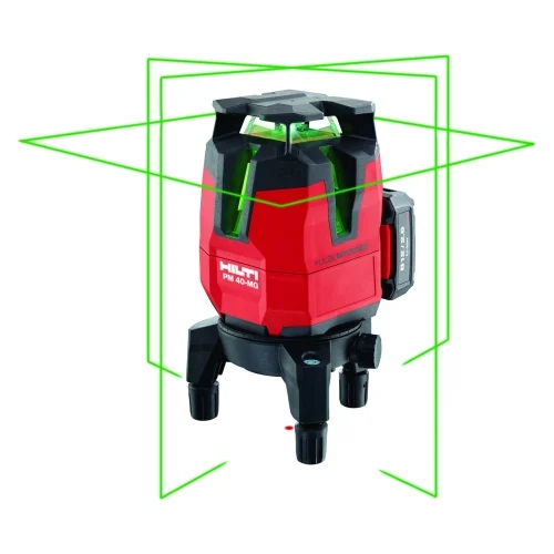 Лазерный уровень (нивелир) Hilti PM 40-MG — фотография оборудования на белом фоне