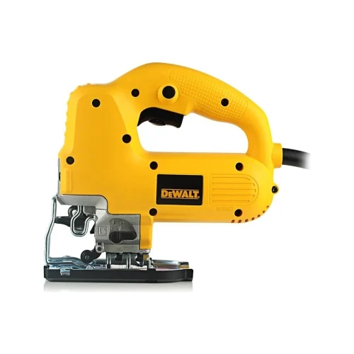 Лобзиковая пила DeWalt DW 341 — фотография оборудования на белом фоне