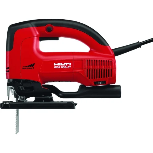 Лобзиковая пила Hilti WSJ 850-ET — фотография оборудования на белом фоне