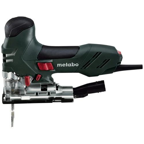 Лобзиковая пила Metabo STE 100 Quick — фотография оборудования на белом фоне