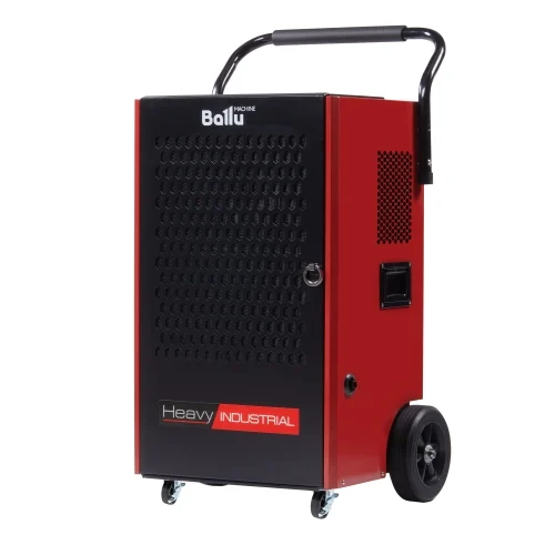 Осушитель воздух Ballu BDI-100L — фотография оборудования на белом фоне
