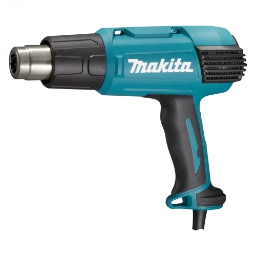 Строительный фен Makita HG 6530VK — фотография оборудования на белом фоне