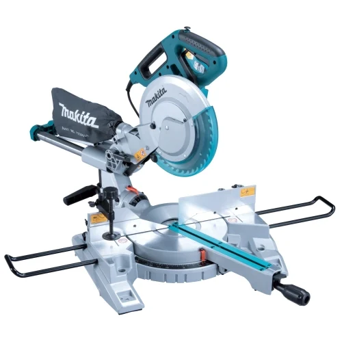 Торцовочная пила Makita LS1018LN — фотография оборудования на белом фоне