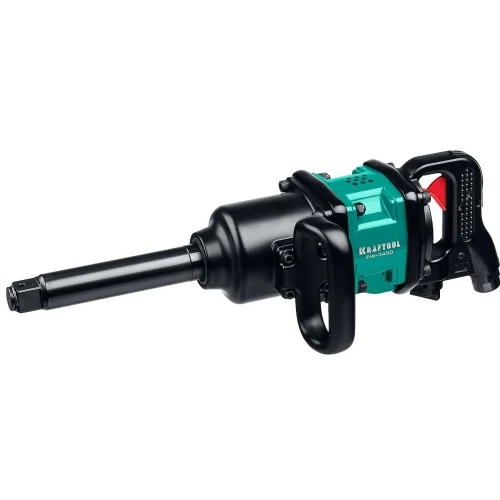 Ударный пневматический гайковерт KRAFTOOL PW-3400 — фотография оборудования на белом фоне