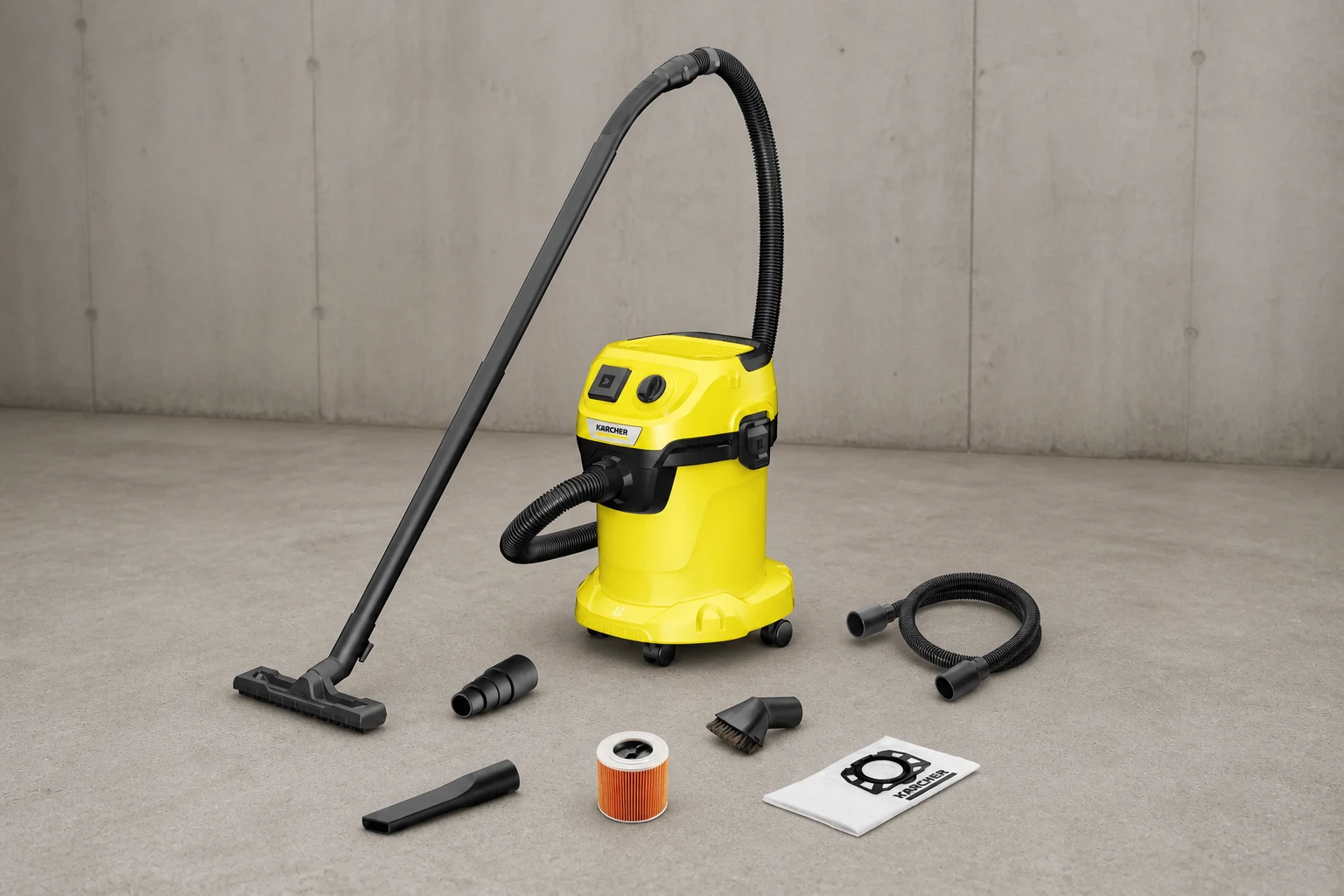Пылесос Karcher WD3 P Workshop — фото оборудования